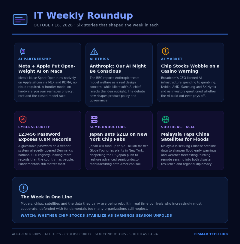 Infographic: IT Weekly Roundup: Meta-Apple AI Pact, 123456 Breach & Japan's $21B Bet