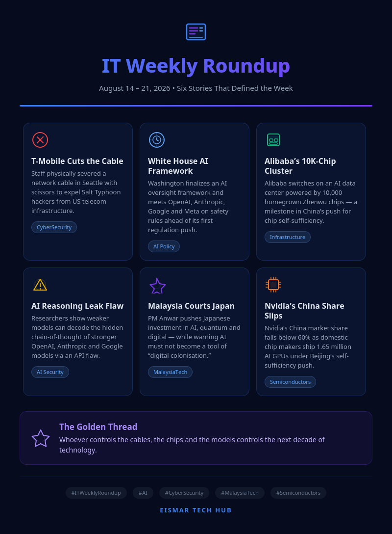 Infographic: IT Weekly Roundup Aug 21
